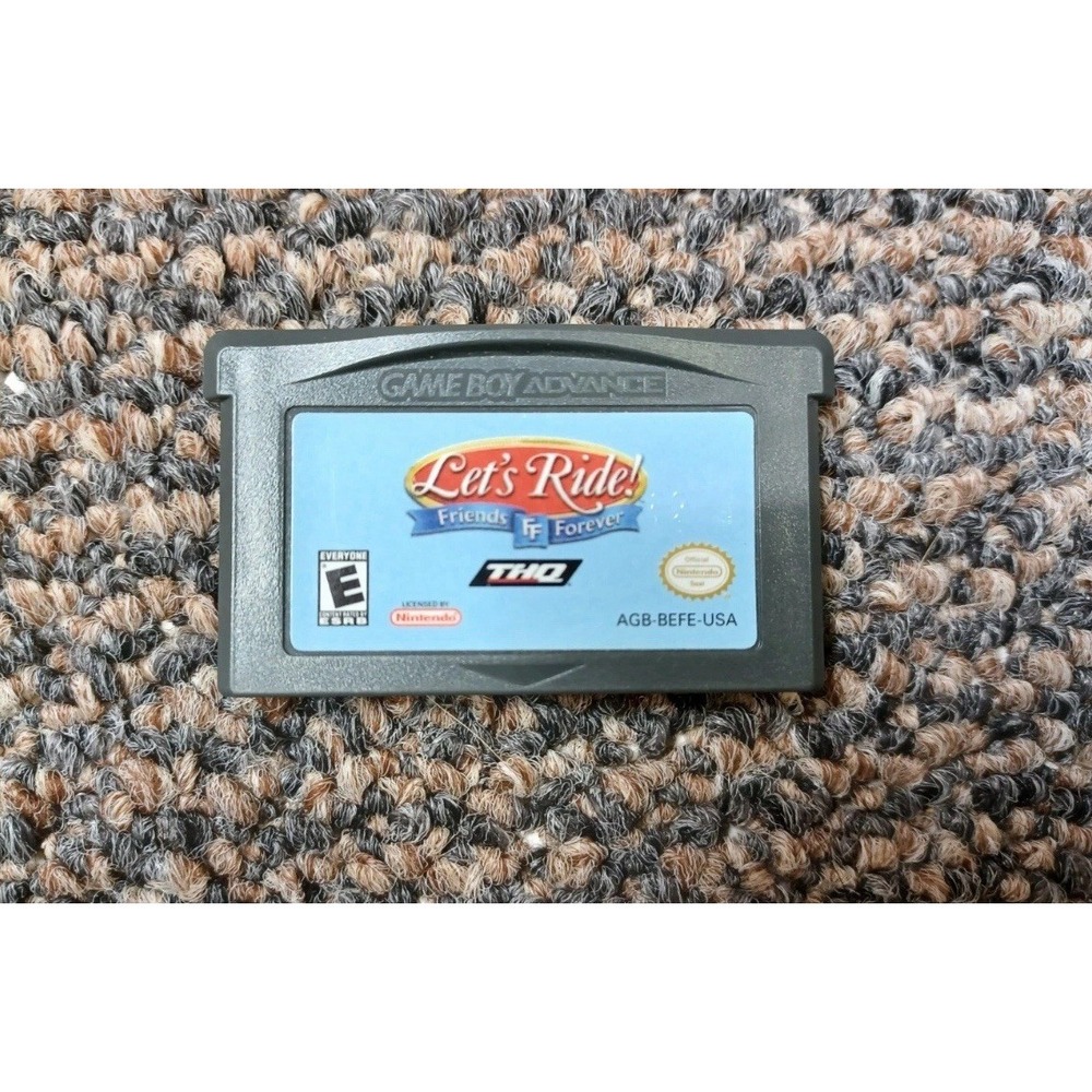 Let's Ride! Friends Forever Nintendo Game Boy Advance GBA THQ AGB-BEFE-USA